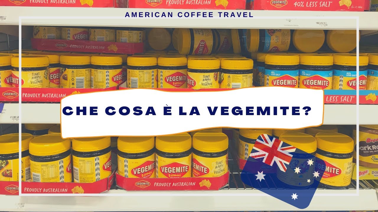 Vegemite - La crema spalmabile amata dagli Australiani 🇦🇺