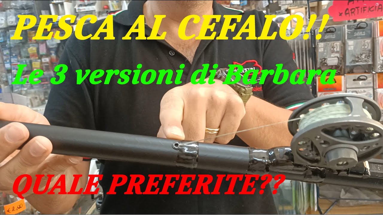 TUTORIAL - Cefali con la Barbarina - 3 metodi di montaggio ed il mio preferito!! A voi quale piace?