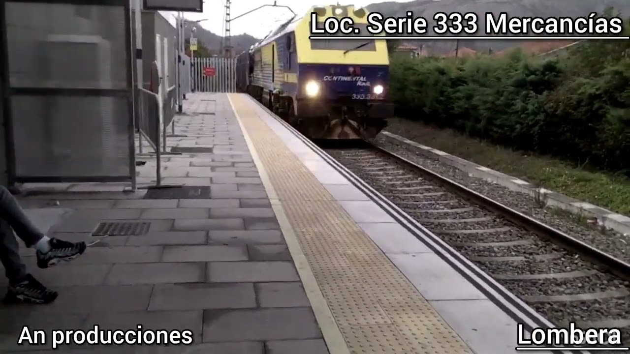 TRENES RENFE EN TRÁNSITO (SONIDO DIRECTO) 
