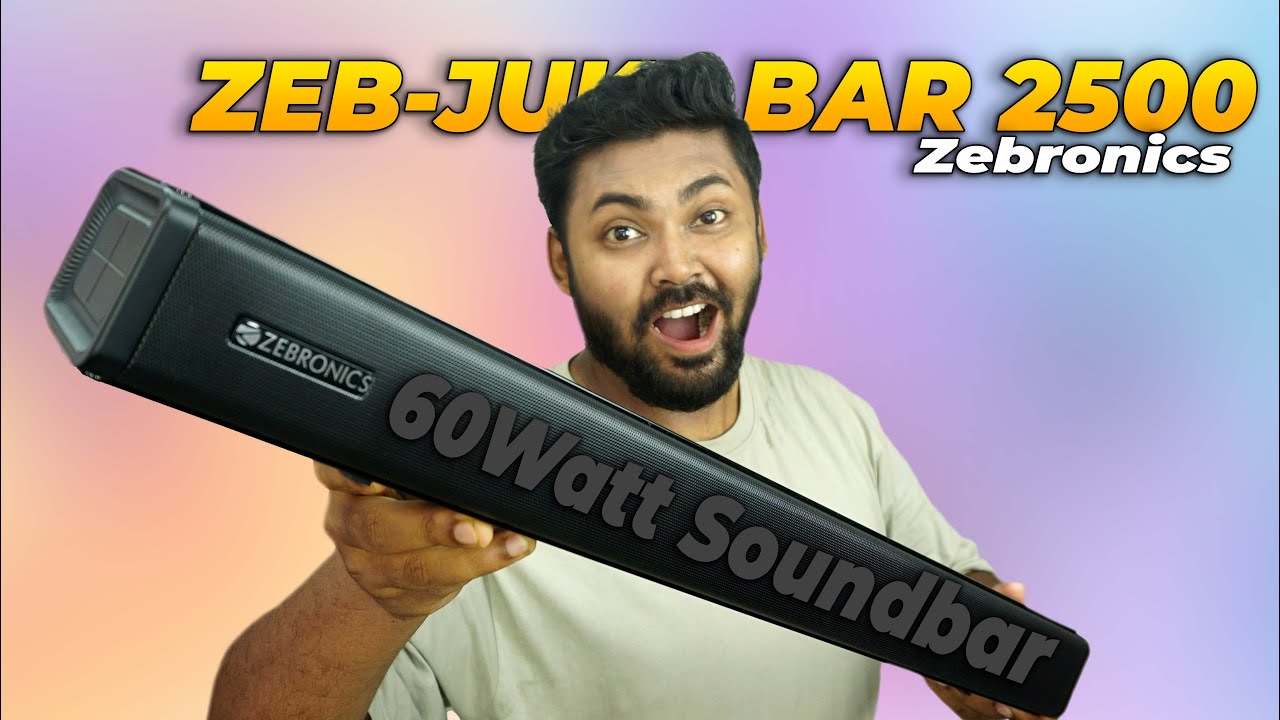 Zebronics ZEB JUKE BAR 2500 | 60Watt Soundbar