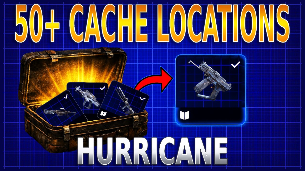 Arc Raiders - 50+ EASY Hurricane Cache Locations (Best Blueprint Farm)