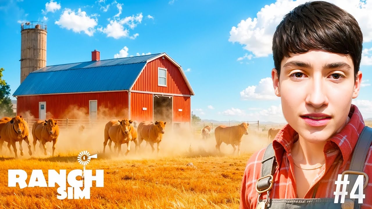 🏜ԵԿԱՎ ԵՐԿԱՐ ՍՊԱՍՎԱԾ - ԿՈՎԵՐԻ ՀԵՐԹԸ😂🐮RANCH SIM DESERT #4❗
