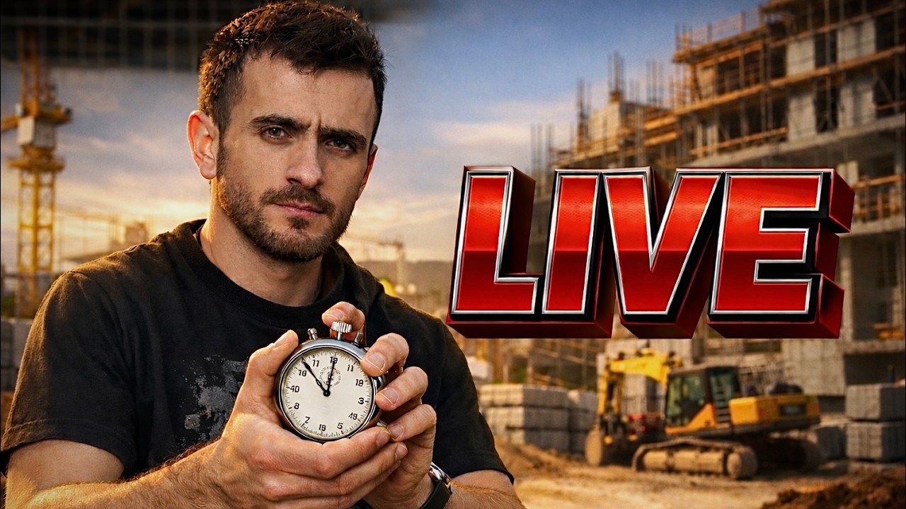 Live: 50 Days Of Teamwork | Hard Work In Construction | Build2Million
