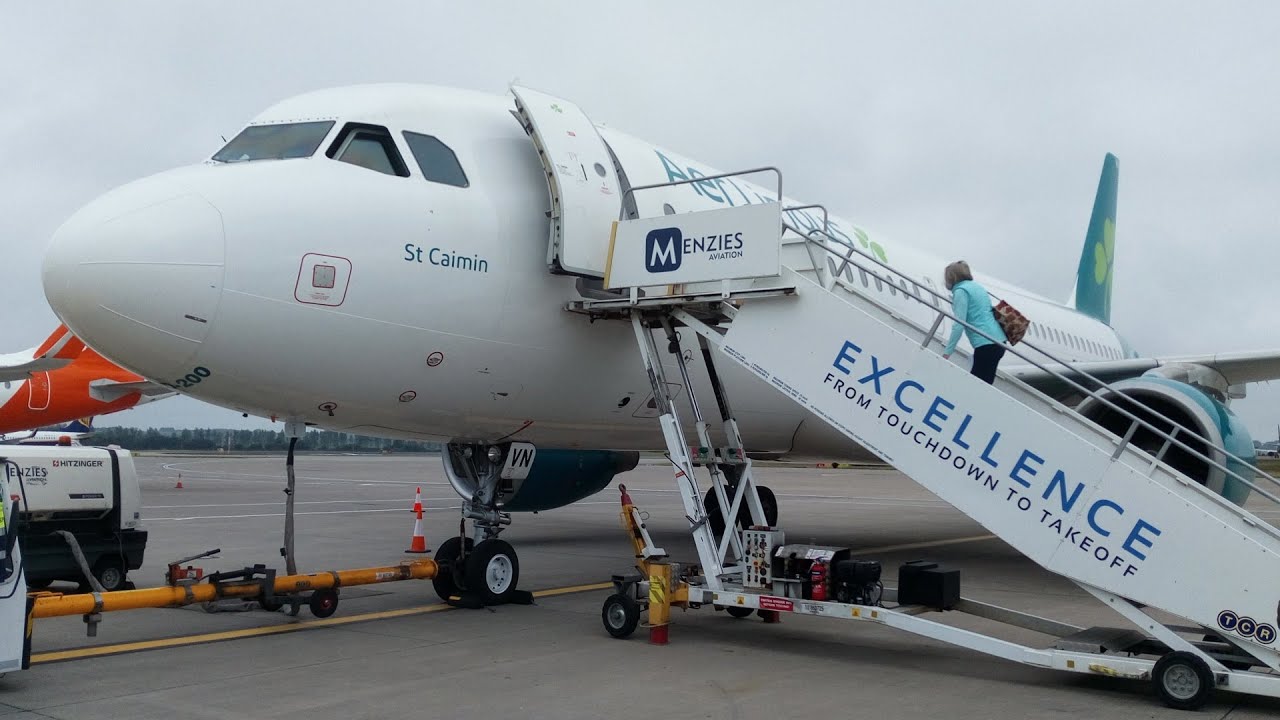 Flying Aer Lingus A320 from Edinburgh to Belfast City | June 2021