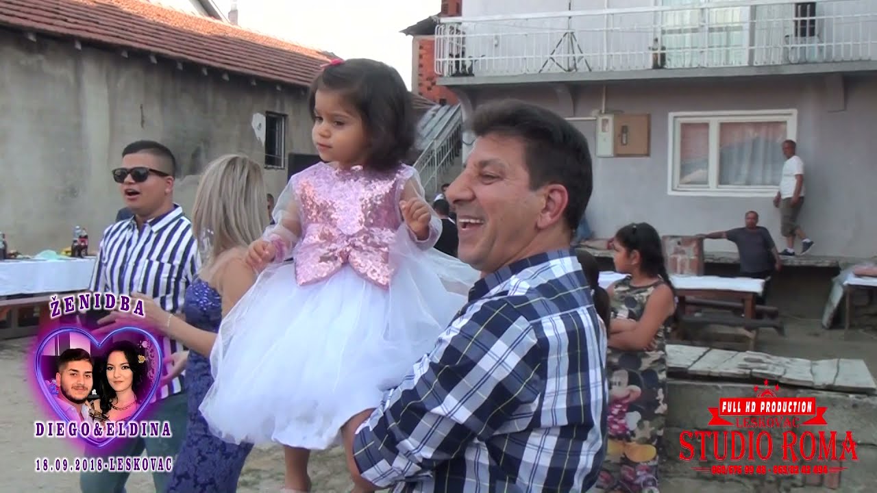 ŽENIDBA DIEGO & ELDINA 1 part  18 09 2018  STUDIO ROMA LESKOVAC 4K ULTRA HD