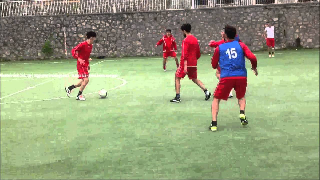 Il Gaeta Calcio si allena all'Oratorio Don Bosco (5/05/2016)