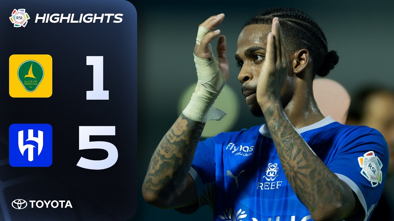 5 goals in the FIRST HALF for Al Hilal 🔥 | Powered by Toyota