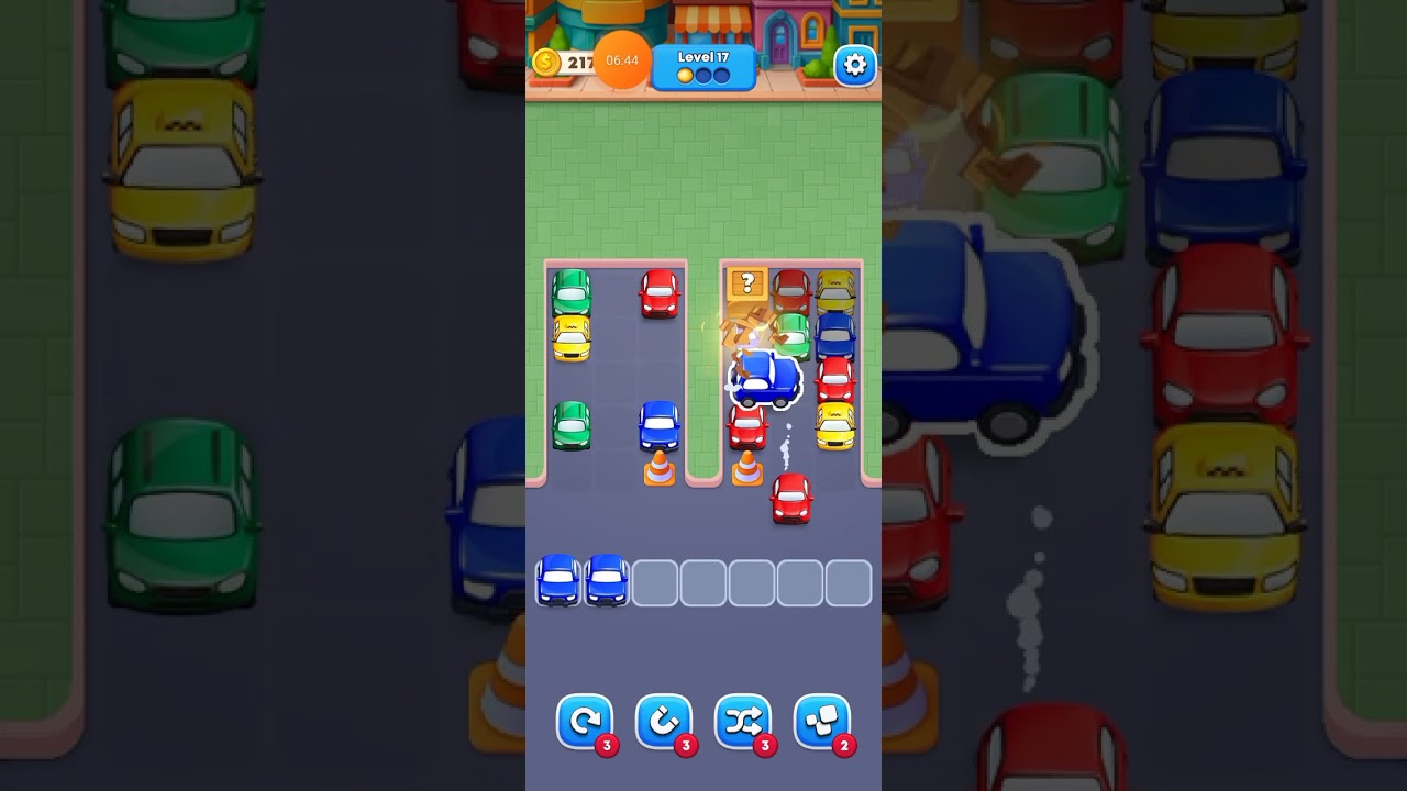 Parking Sort Traffic Puzzle - Gameplay walkthrough