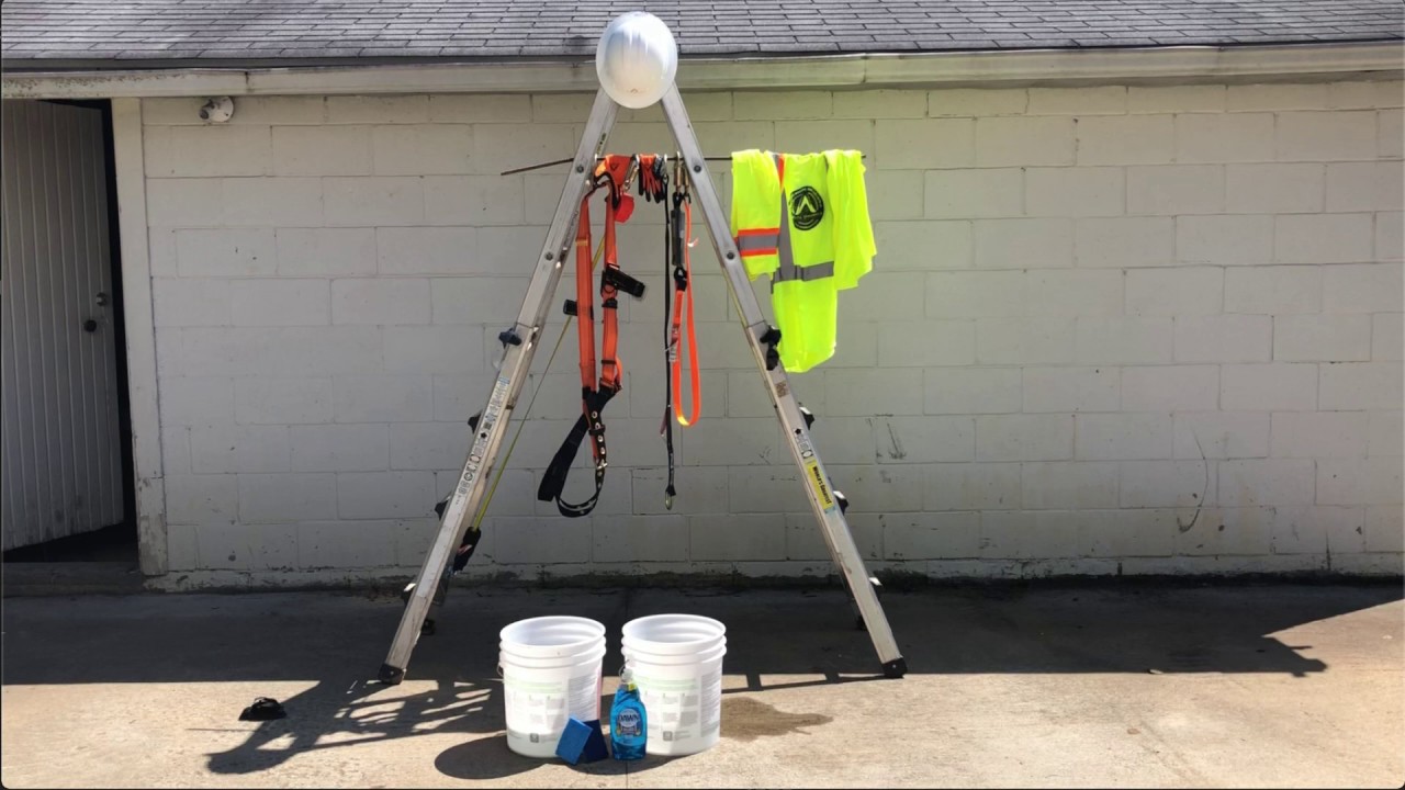 How to Clean a Fall Protection Full Body Safety Harness