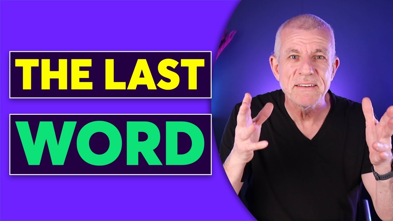 How to finish your pitch