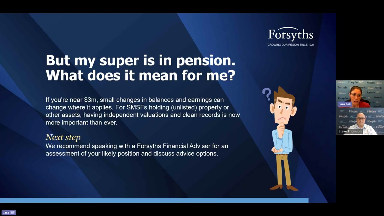 $3 million superannuation threshold.