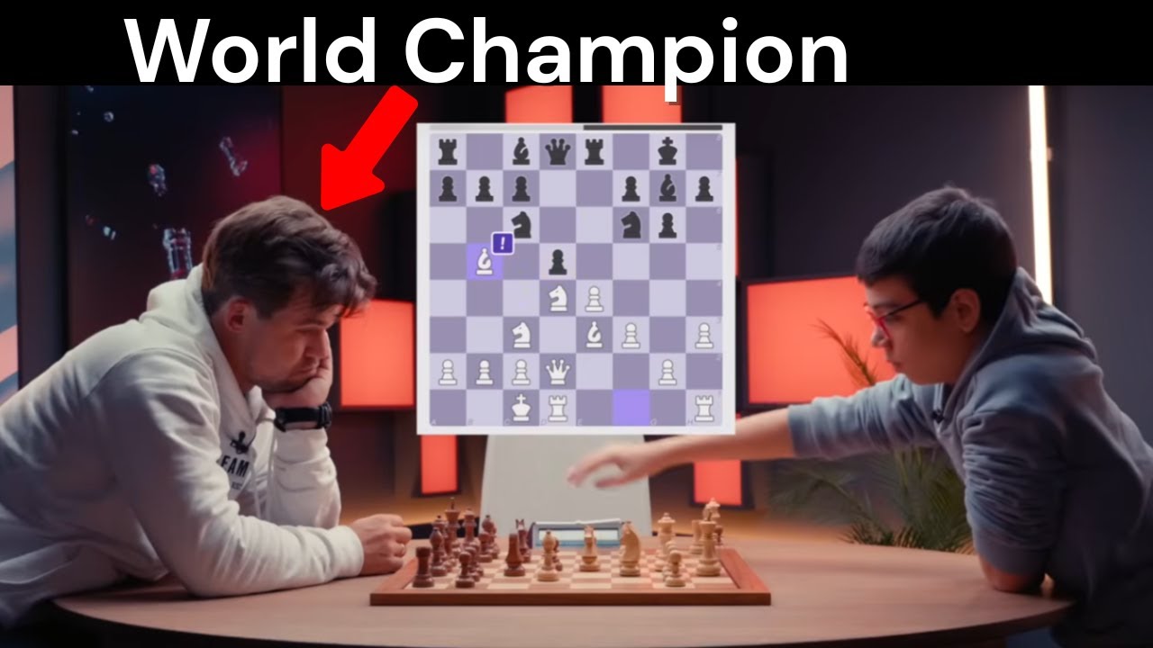 He Finally Played Magnus Carlsen