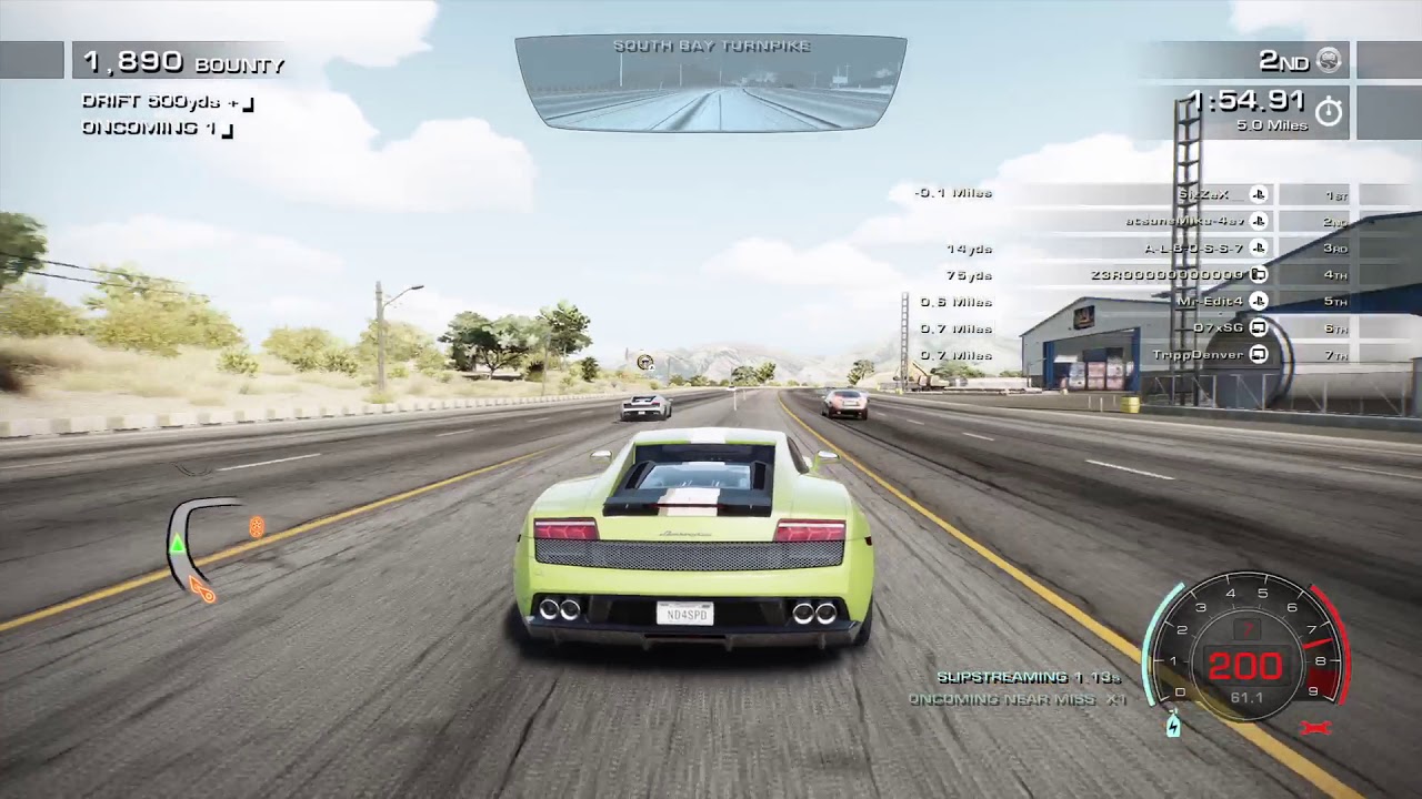 Gallardo LP550-2 on Razors edge