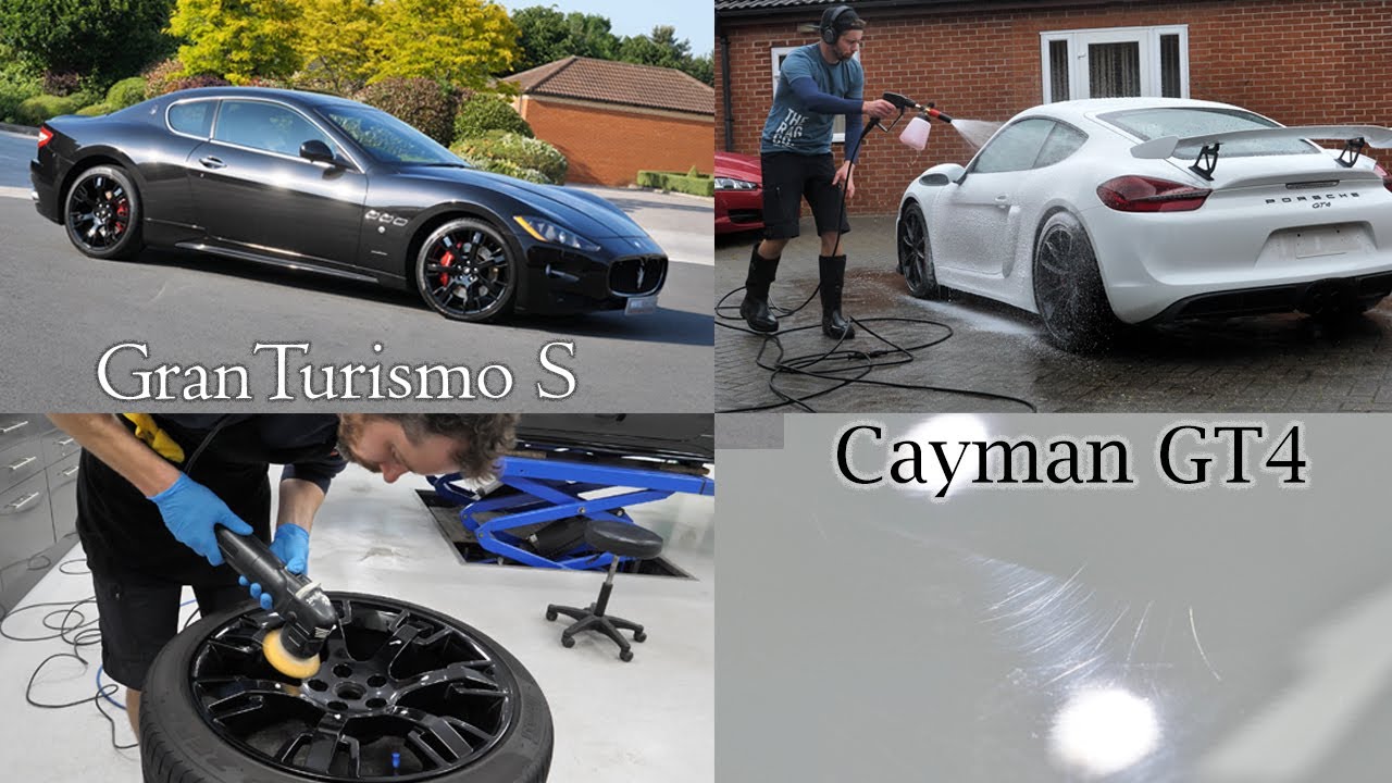 GranTurismo S и Cayman GT4 — коррекция покраски + защита