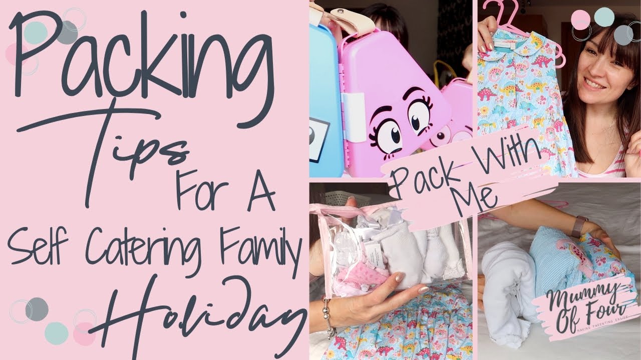 PACK WITH ME FOR HOLIDAY UK | SELF CATERING HOLIDAY TIPS | AD | FAMILY HOLIDAY PACKING