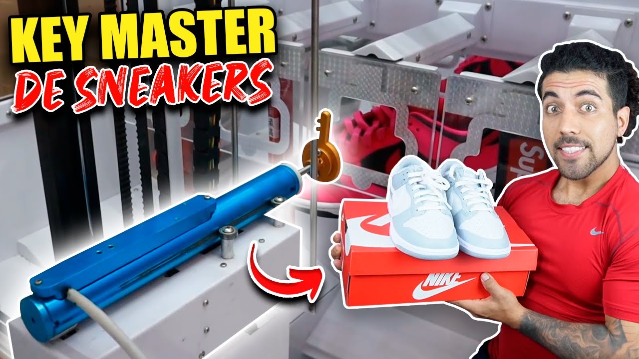 ¡GANÉ SNEAKERS EN LA MÁQUINA KEY MASTER!