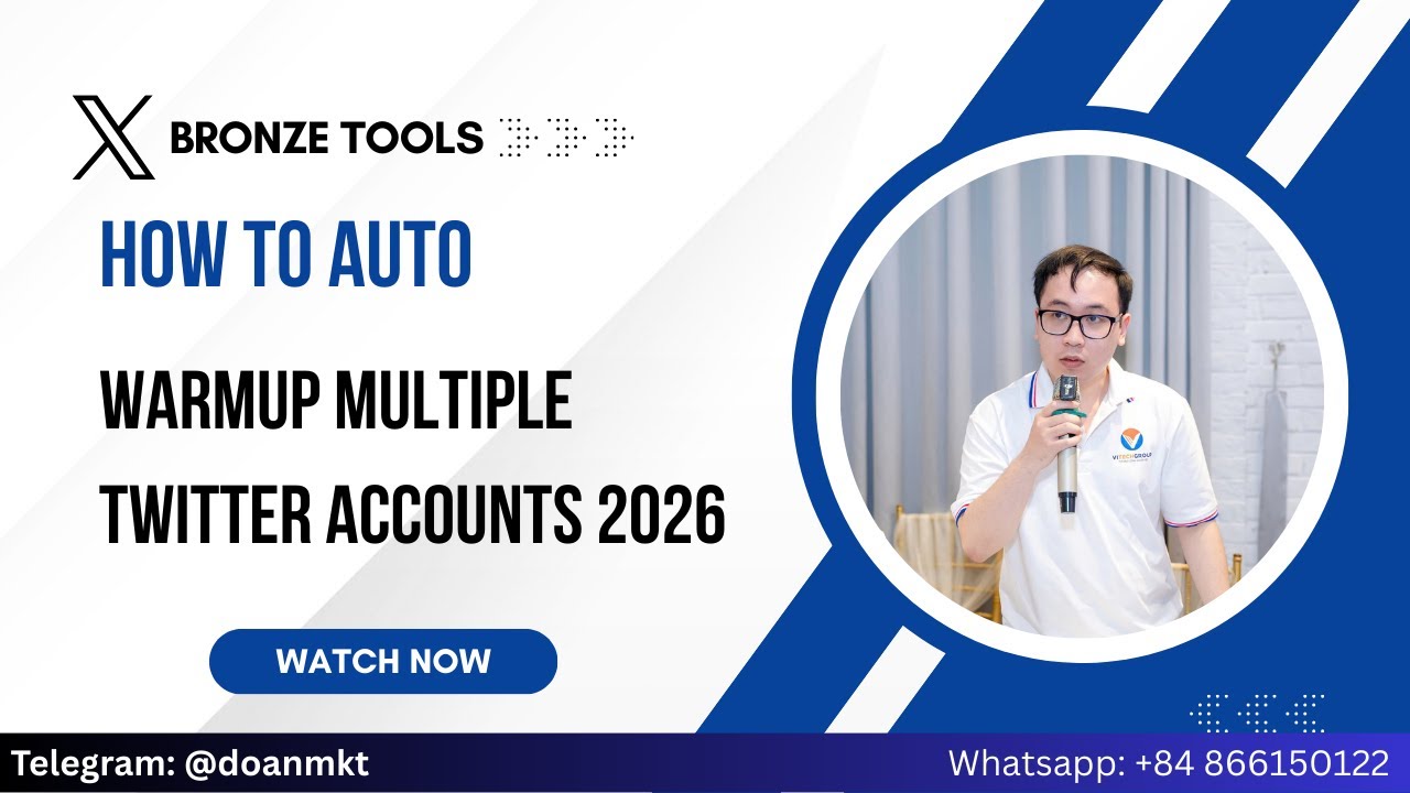 Auto Warmup Twitter Accounts 2026 | Warmup Twitter Accounts In Bulk | Twitter Bot