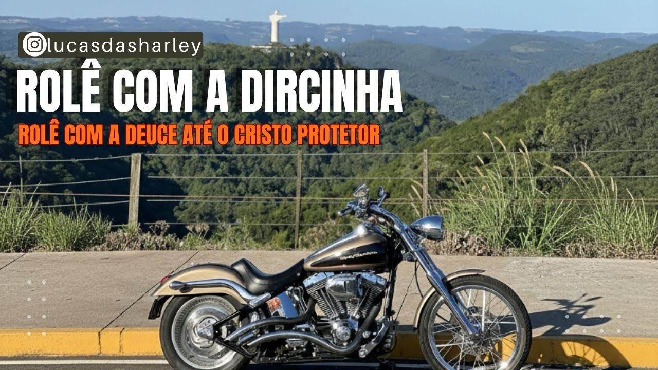 Rolê de Deuce aqui pertinho de casa - Cristo Protetor -Motovlog