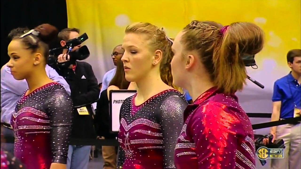 2016 NCAA WGym LSU vs Alabama 720p60 NastiaFan101 1