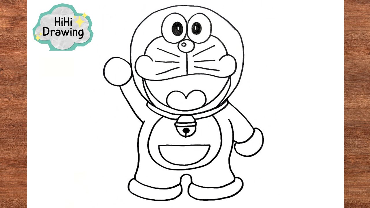 How To Draw DORAEMON | Drawing Step by Step
