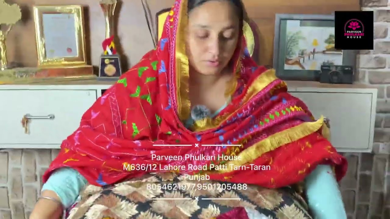 ਹੱਥ ਦੀ ਕਢਾਈ ਨਾਲ ਬਣੇ ਬਹੁਤ ਹੀ ਸੋਹਣੇ ਸ਼ਾਲ ਖਰੀਦੋ || Handmade phulkari #shawls  8054621977 | #78656