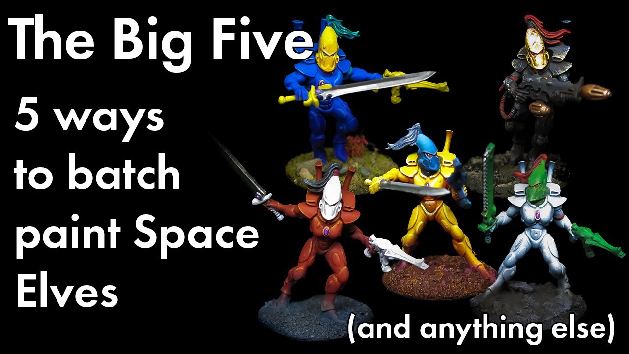 How to Batch Paint Eldar (or anyone, really...)