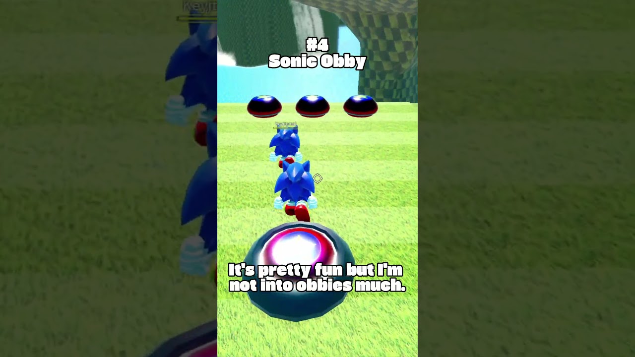 (READ PINNED) Top 5 Best Roblox Sonic Games #robloxsonic