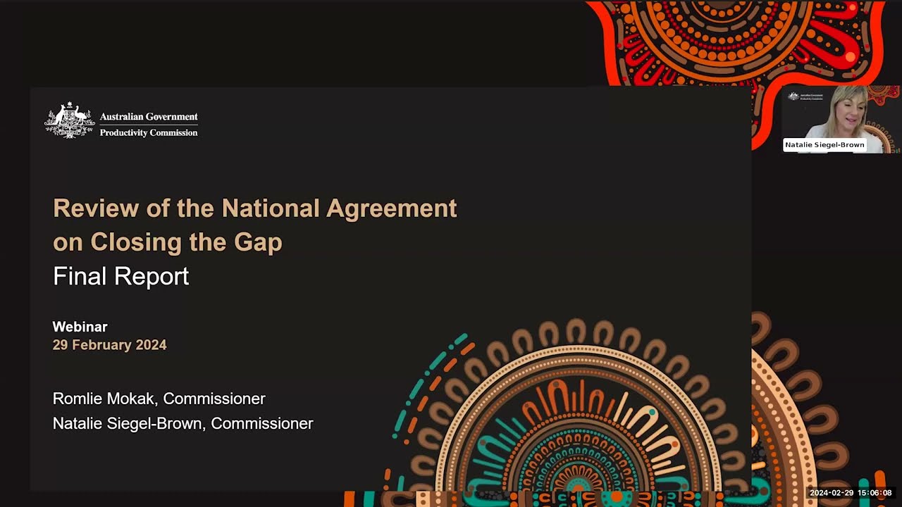 Final Report - Review of the National Agreement on Closing the Gap