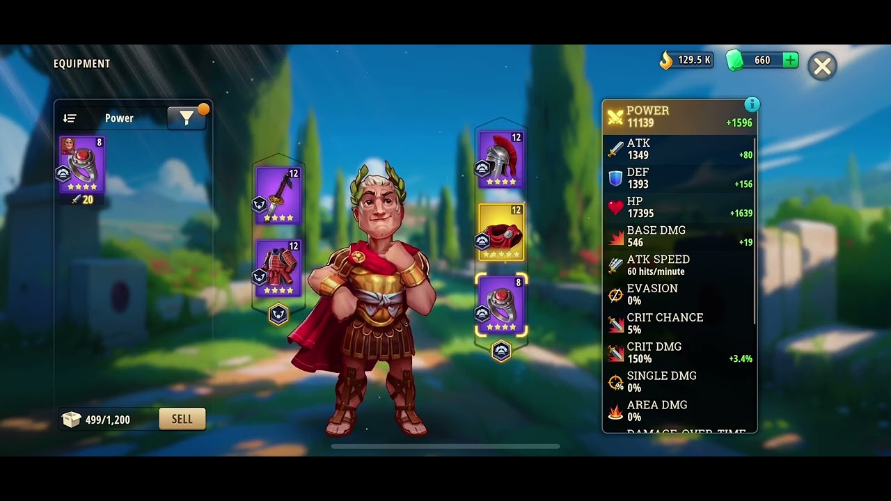 Ember events, spend 220K for gold equipment 