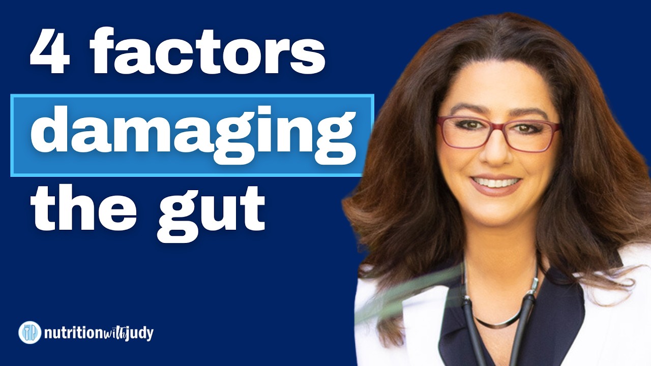 4 Main Factors that Damage the Gut and What to Do. Challenging Status Quo – Dr. Sabine Hazan