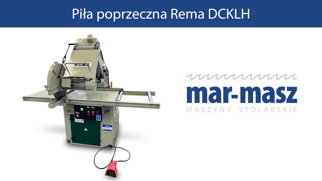 Piła poprzeczna Rema DCKLH - Mar-Masz | Woodworking
