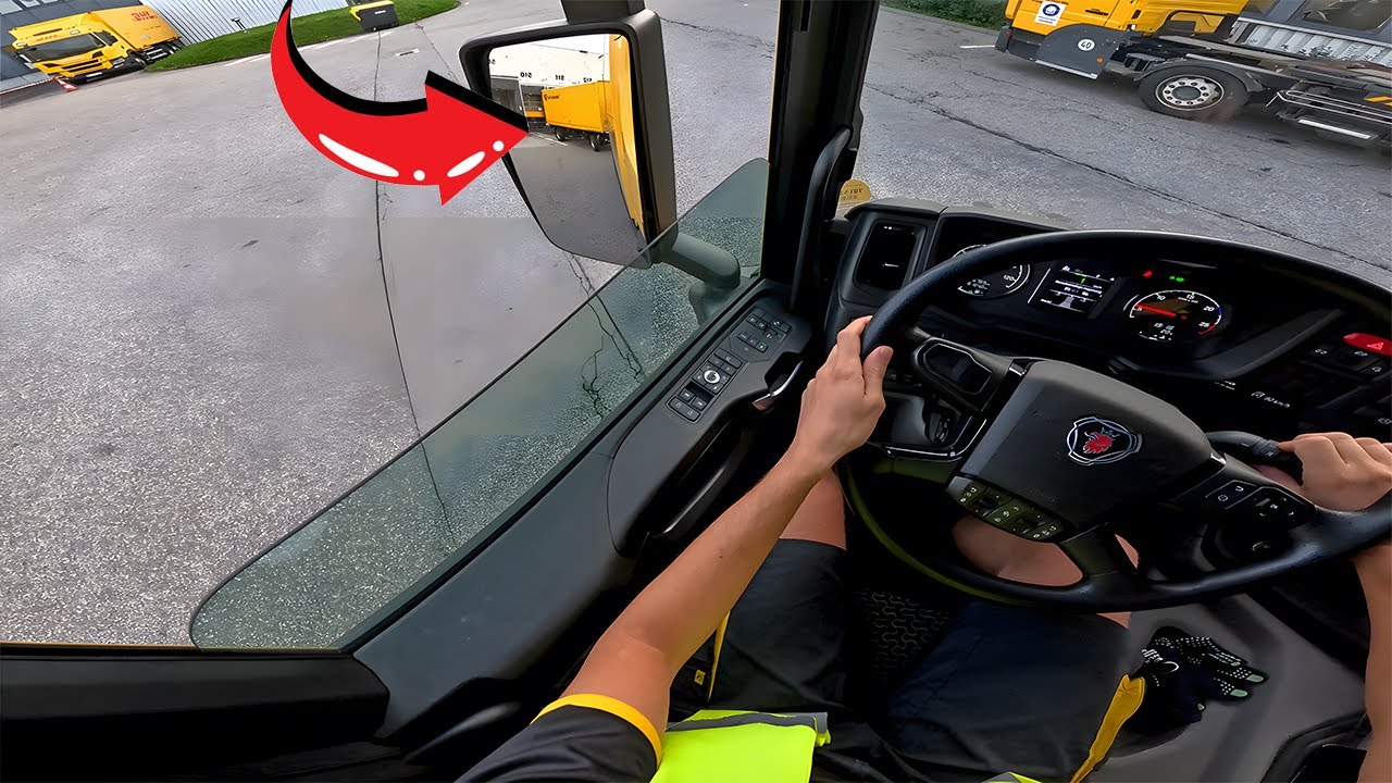 Scania Tandem Next Gen | Ein Tag als Postfahrer in Deutschland &ndash; LKW-Fahrt 4K