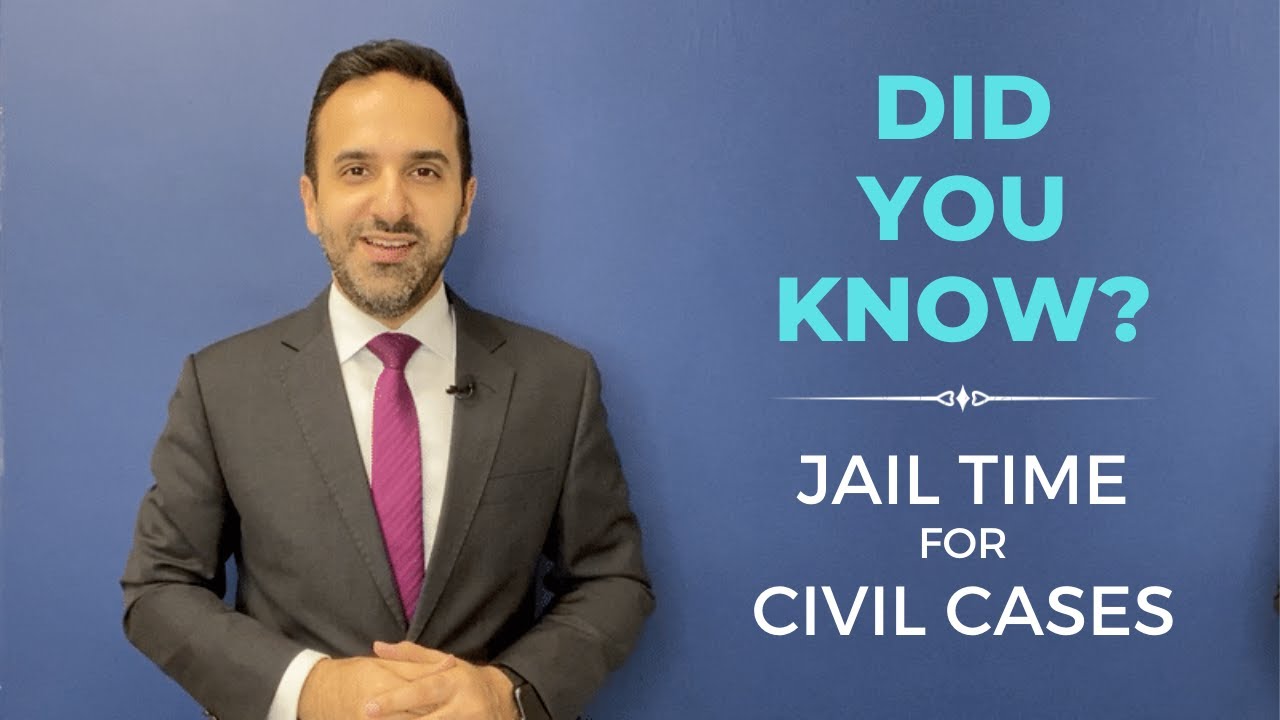Jail time in civil cases in Dubai