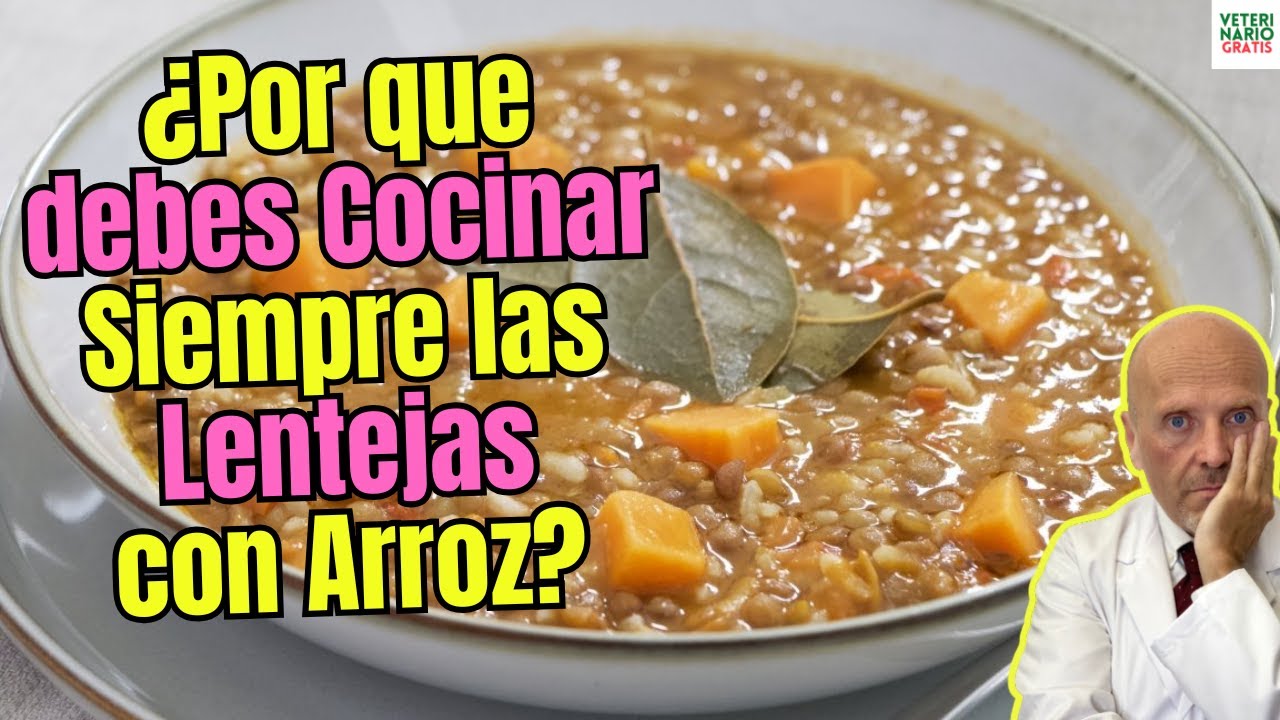 🍲🍚 ¡EL SECRETO! 🤫 ¿POR QUÉ DEBES COCINAR SIEMPRE LAS LENTEJAS CON ARROZ?