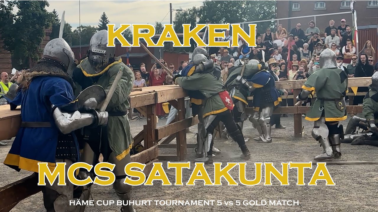 Häme Cup Buhurt Tournament Gold Match - Kraken (AUS) vs. MCS Satakunta (FIN)