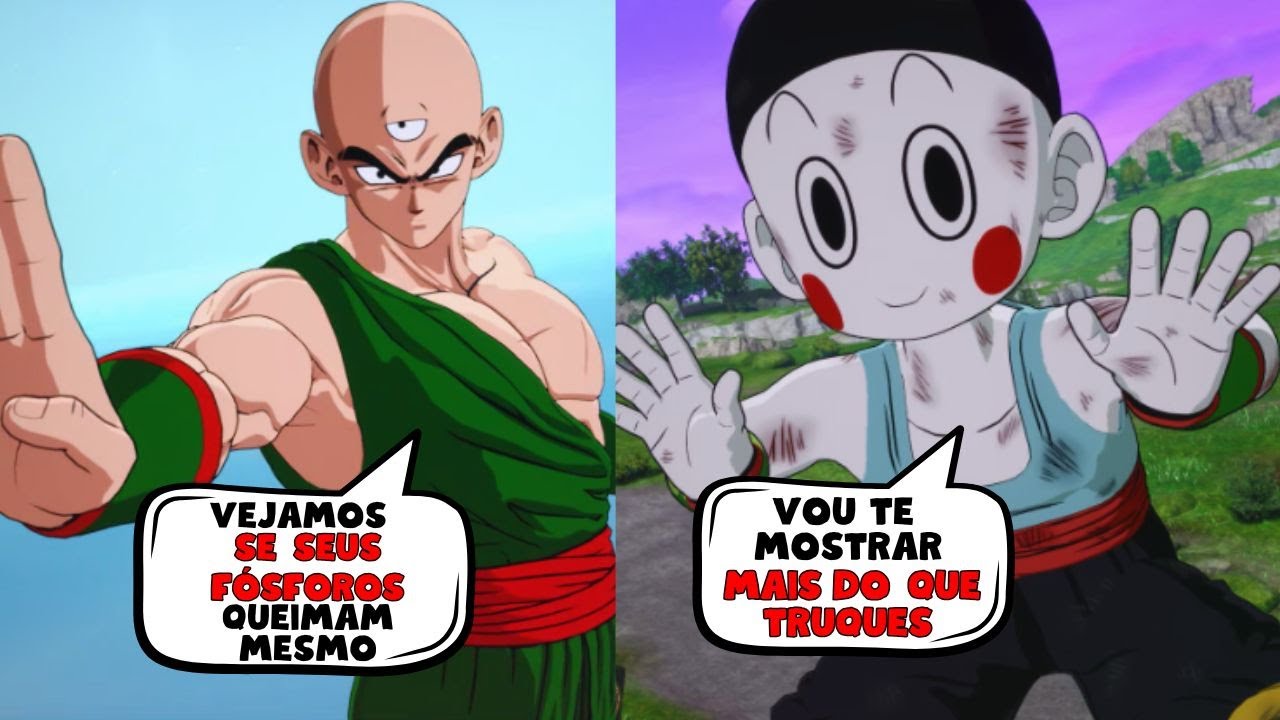 Melhores falas do Tenshinhan e Chaos
