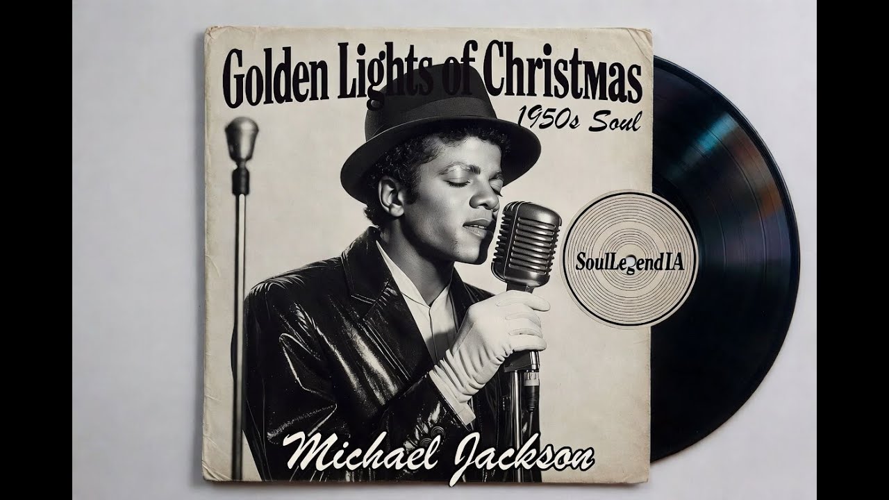 Michael Jackson - "Golden Lights of Christmas" – Full Soul Album in the Style 1950s