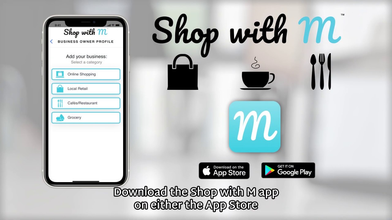 Shop with M  mobile app commercial