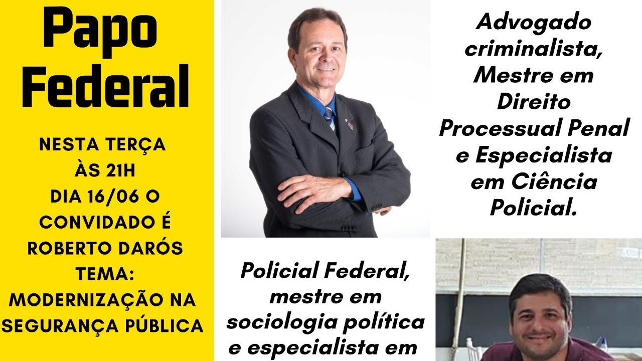 Papo Federal com Roberto Dar&oacute;s
