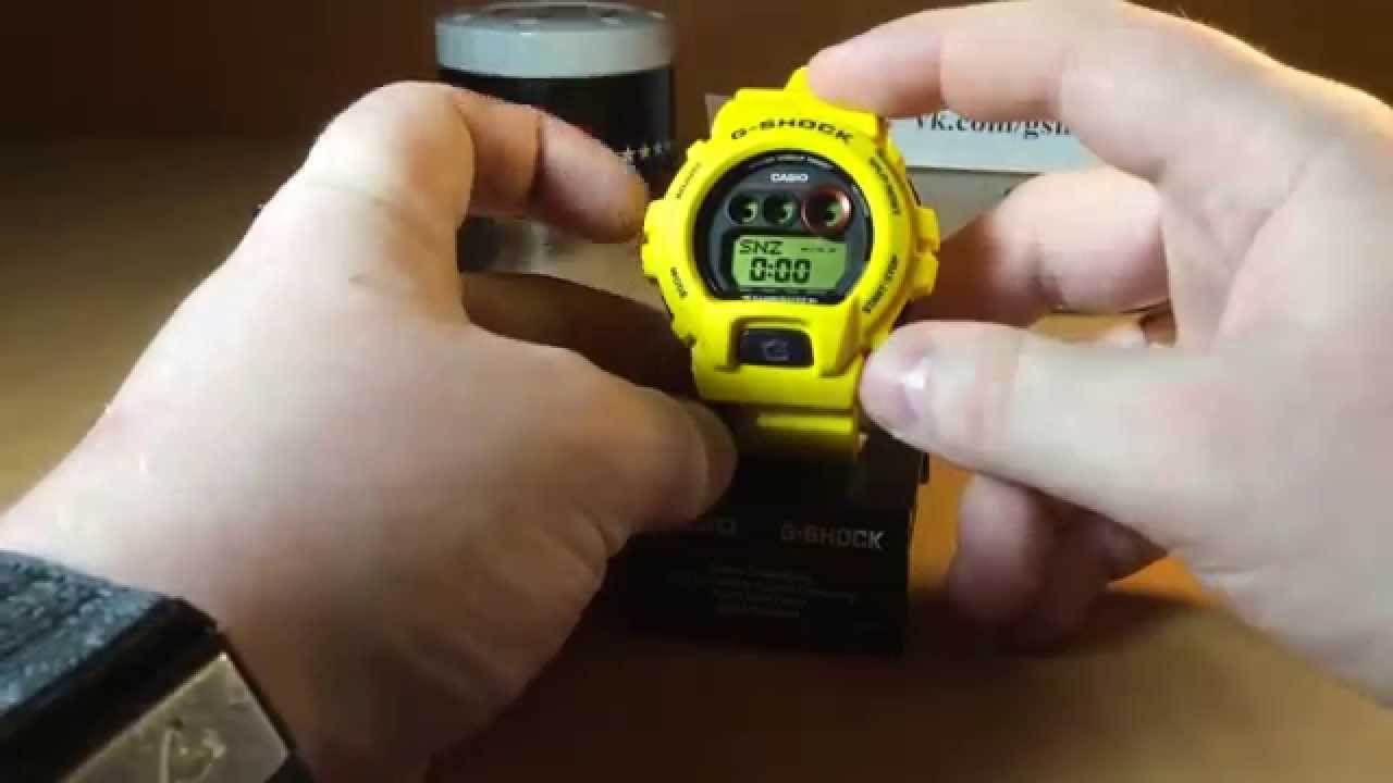 Обзор и настройка часов Casio G shock GD-X6930E-9E [3420]
