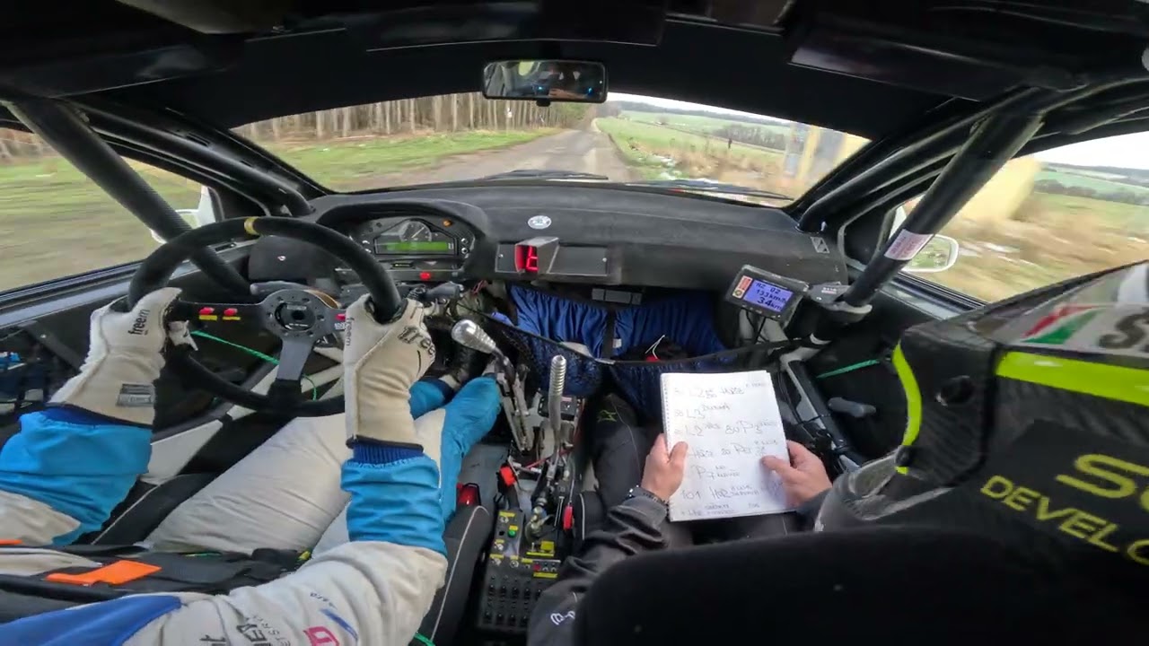 JATEL Radek onboard Mikul&aacute;&scaron; rally Slu&scaron;ovice 2025 RZ 4 Z&aacute;dvěřice