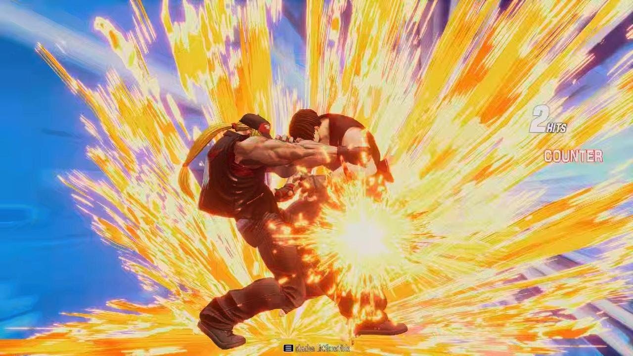 KOF XV_ Blue Mary & Terry vs. Clark, Shingo & Kim