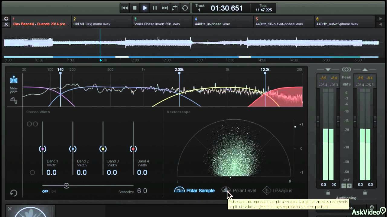 iZotope Ozone 6: Mastering Toolbox - 35. Reading the Vectorscope