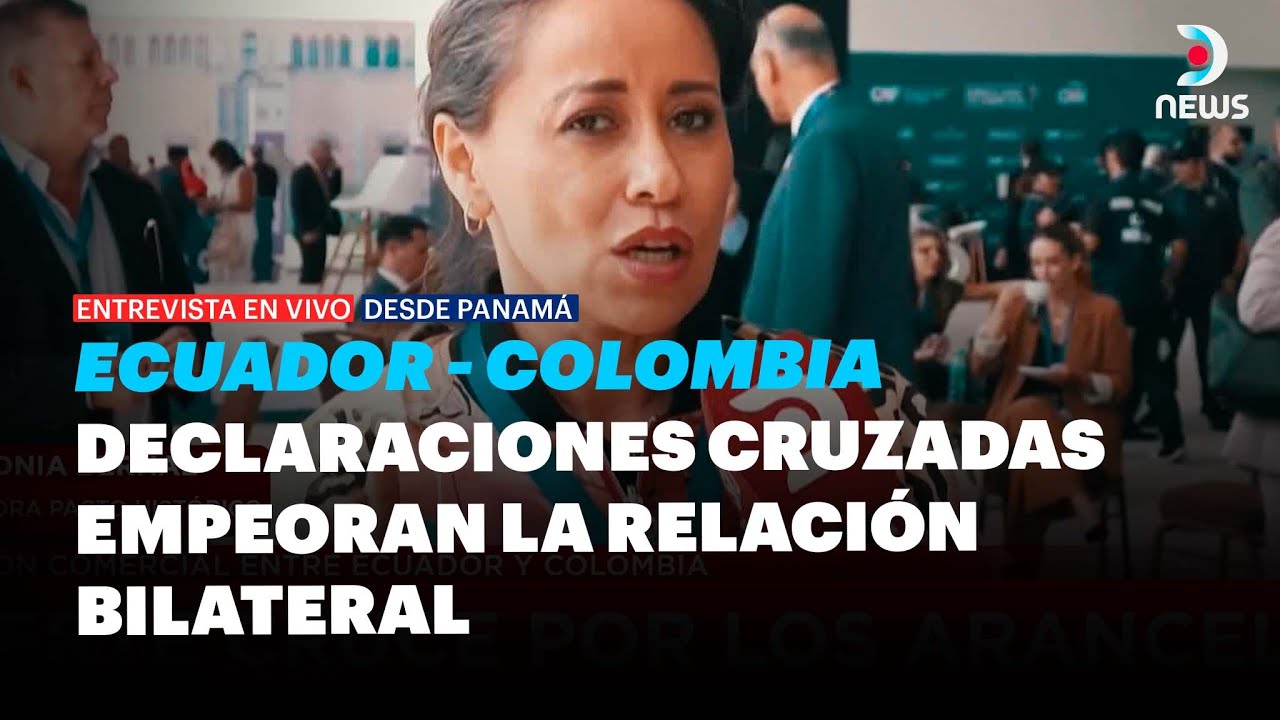 TENSIÓN COMERCIAL ECUADOR-COLOMBIA: Entrevista a Senadora del Pacto Histórico SONIA BERNAL en DNews