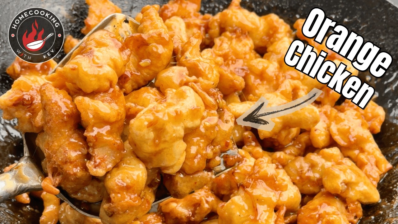 Crispy Orange Chicken 🍊🔥 | Better Than Takeout & Super Crunchy