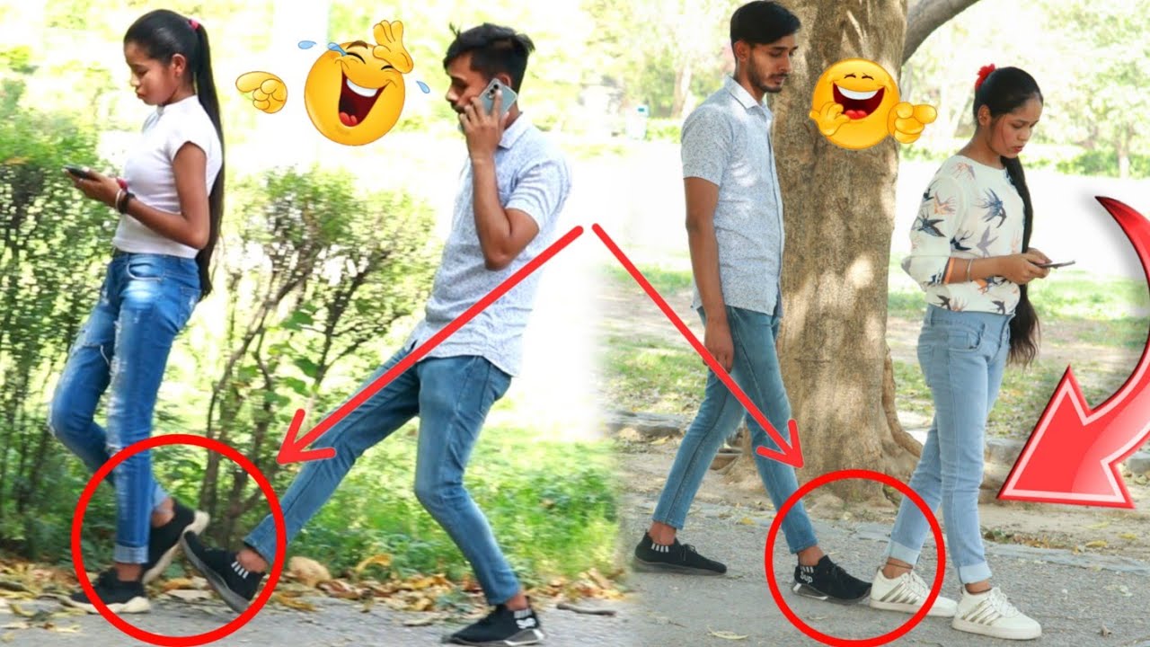 Removing Girls Shoes || Epic Reaction 😂 II First Time In India || Kundan prankster