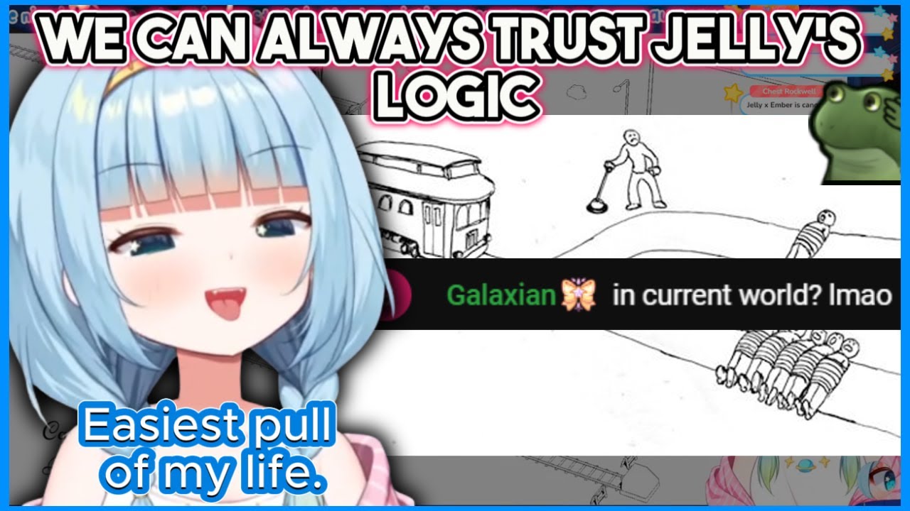 No Hesitation: Jelly’s Take on the Trolley Problem 😃| Jelly Hoshiumi Clip #phaseconnect
