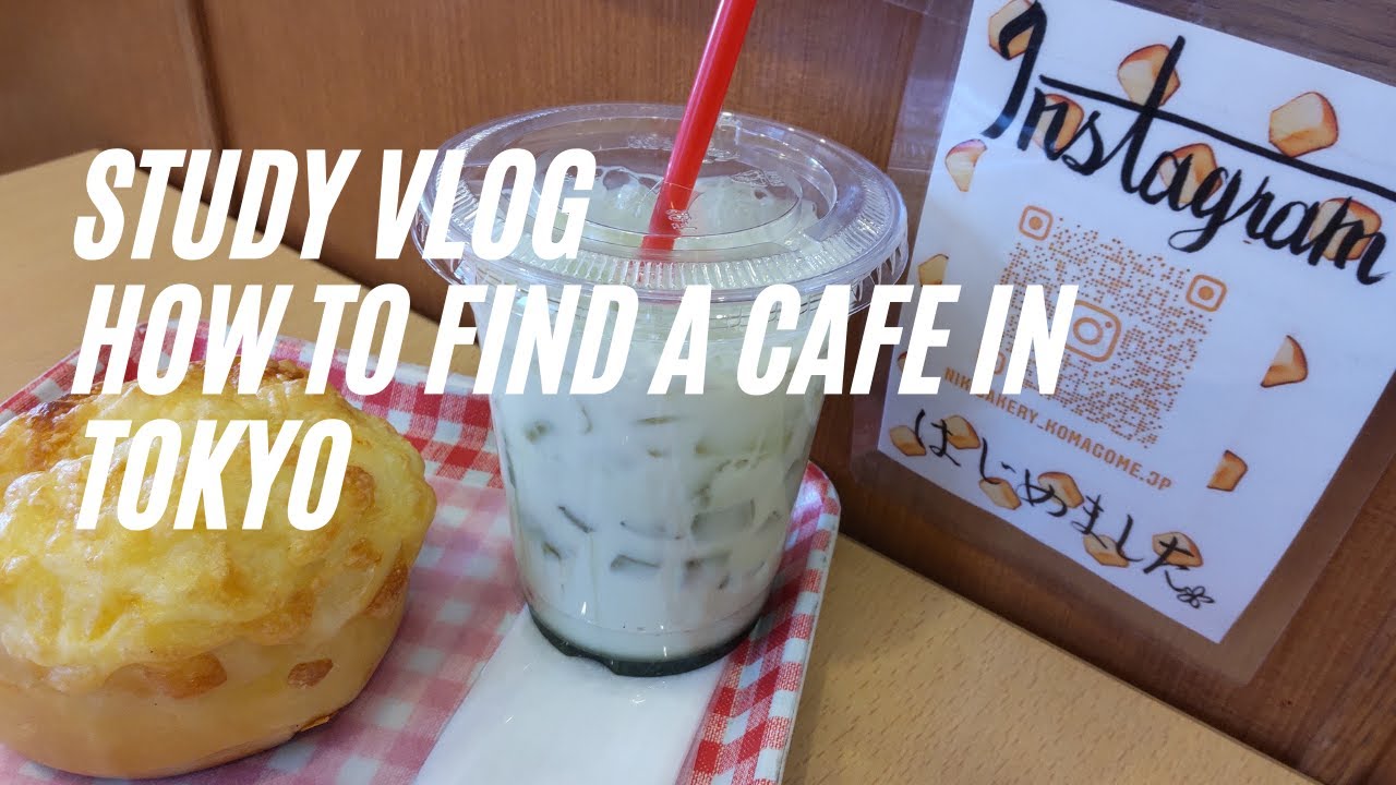 How to find a cafe in Tokyo -study vlog- Studying at a cafe in Japan Japanese bookkeeping test