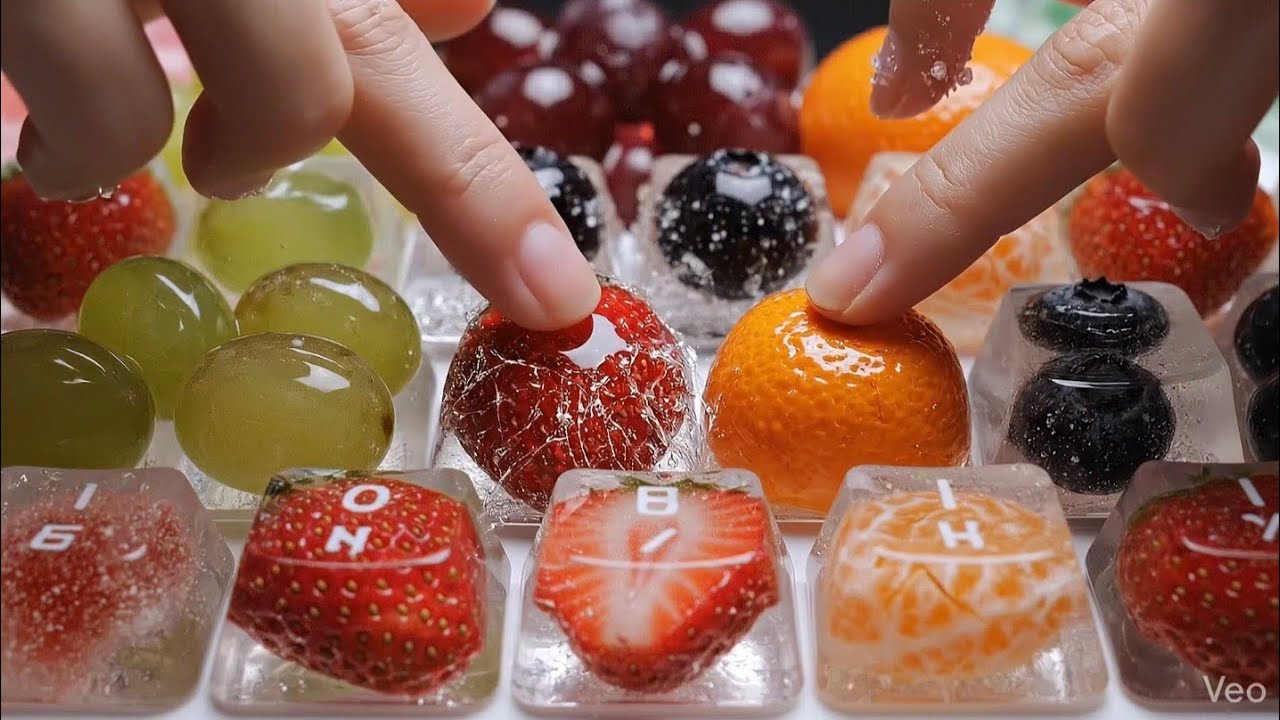 [AI ASMR] 디저트 키보드 🍓🍯🍫🍧 | Dessert Keyboard ASMR