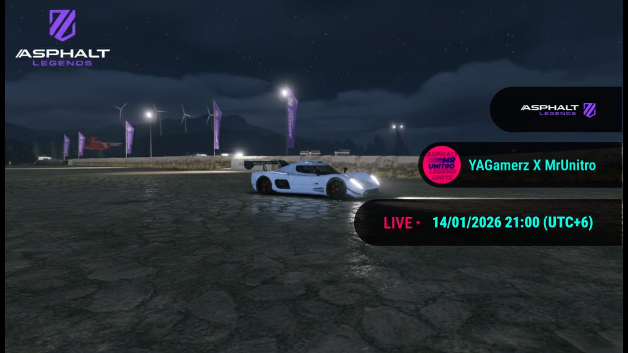 LIVESTREAM- 030 - Playing Grandprix And more in Asphalt Legends